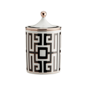 Ginori Labirinto Black Candle w/ Cover